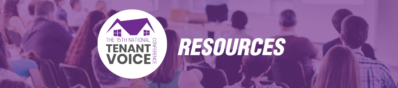 Tenant Voice Resources Banner